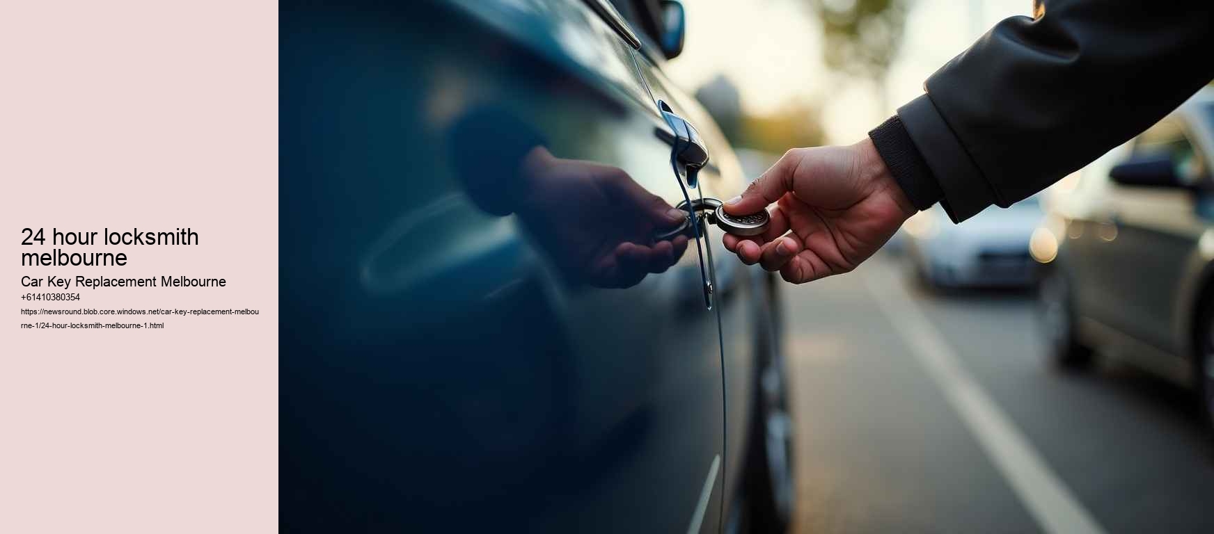 24 hour locksmith melbourne