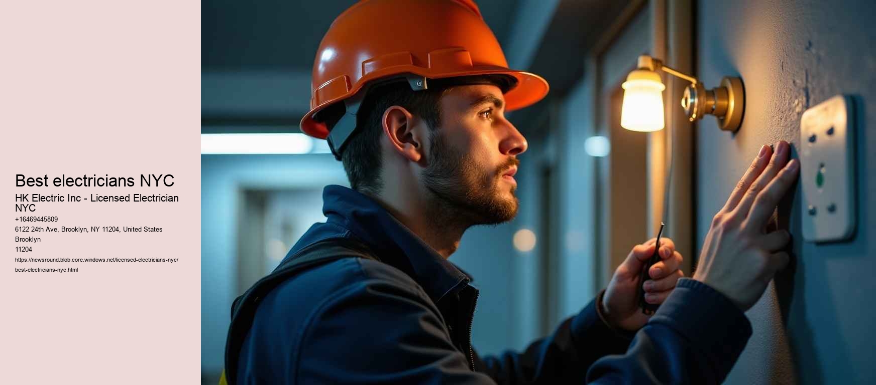 best electricians NYC