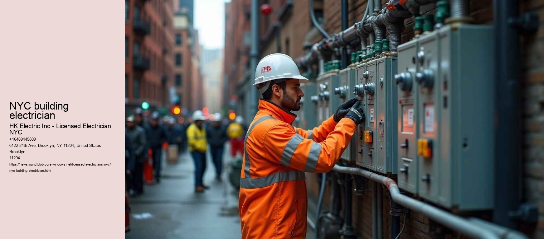 NYC building electrician
