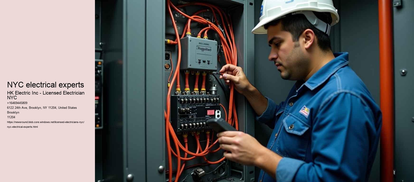 NYC electrical experts