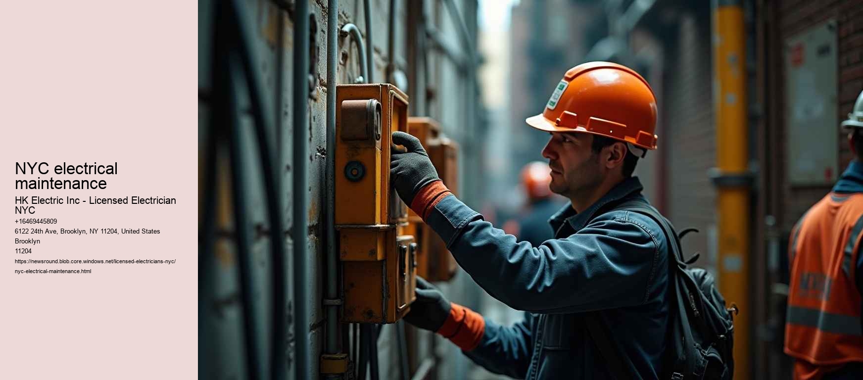 NYC electrical maintenance