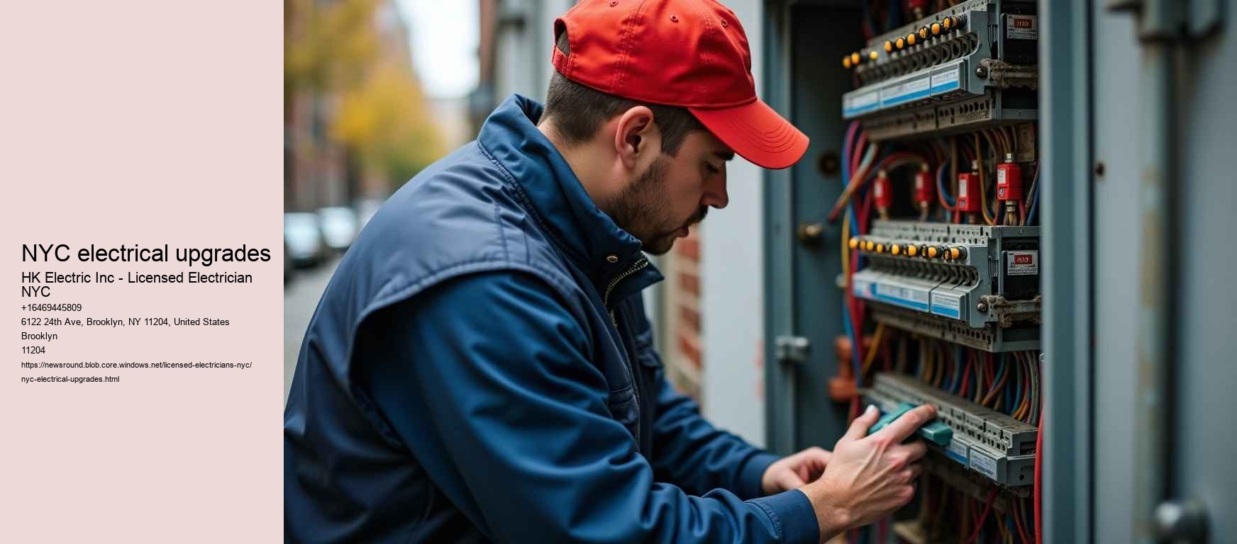 NYC electrical upgrades