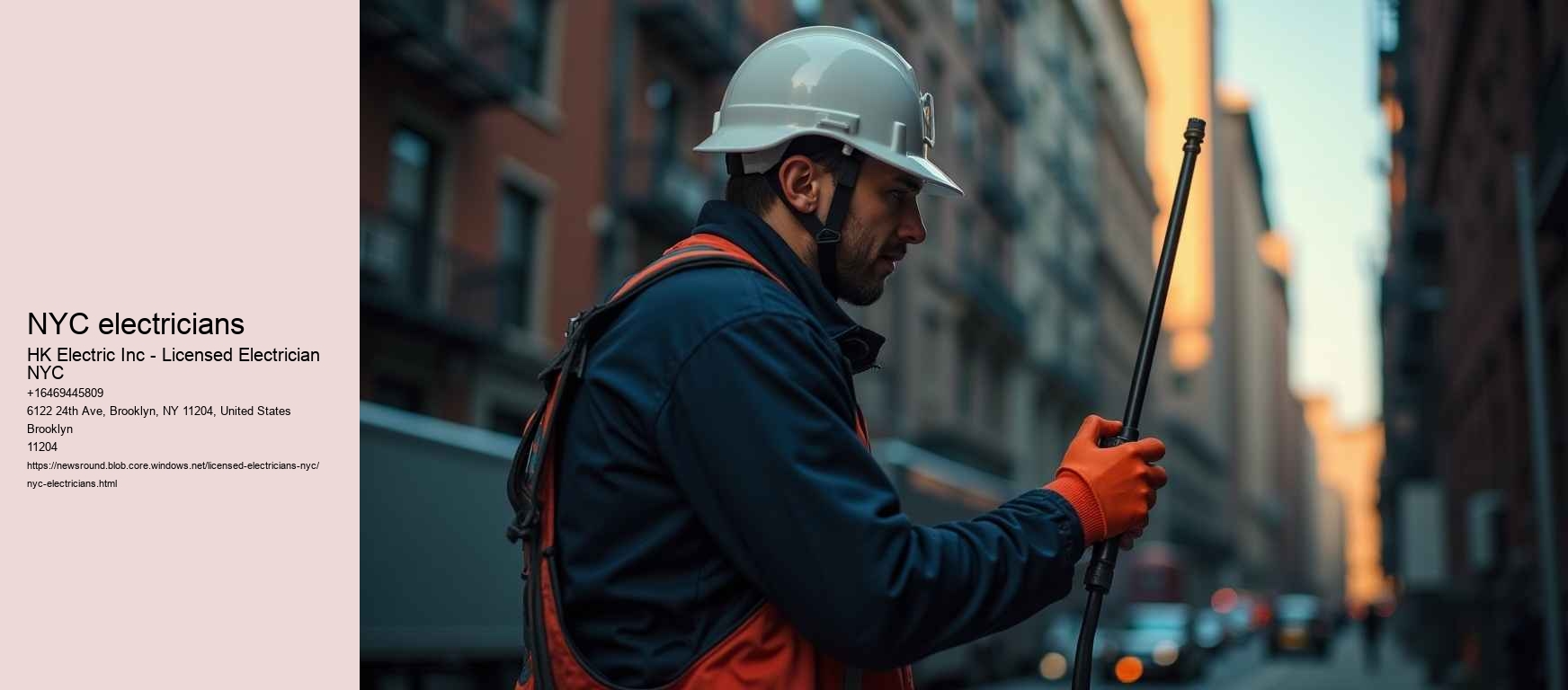 NYC electricians
