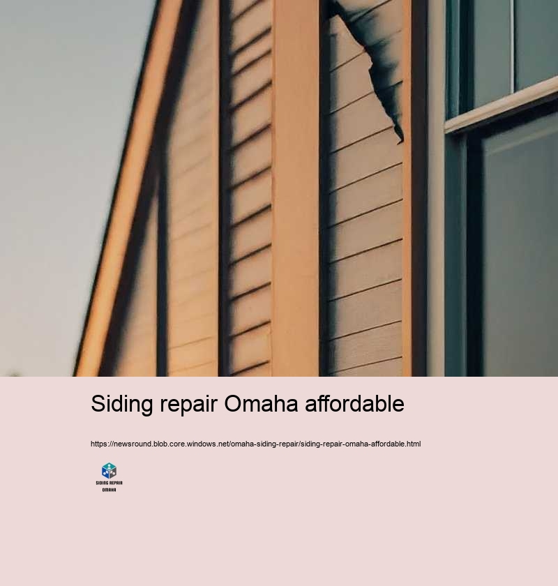 Siding repair Omaha affordable