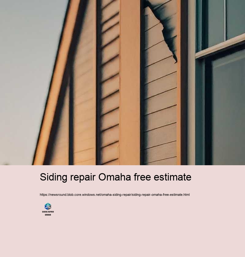 Siding repair Omaha free estimate