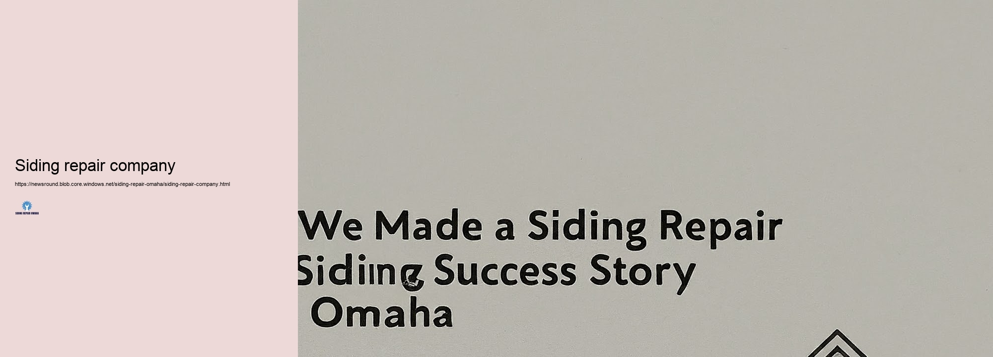Customer Success Stories: Siding Repair Service in Omaha