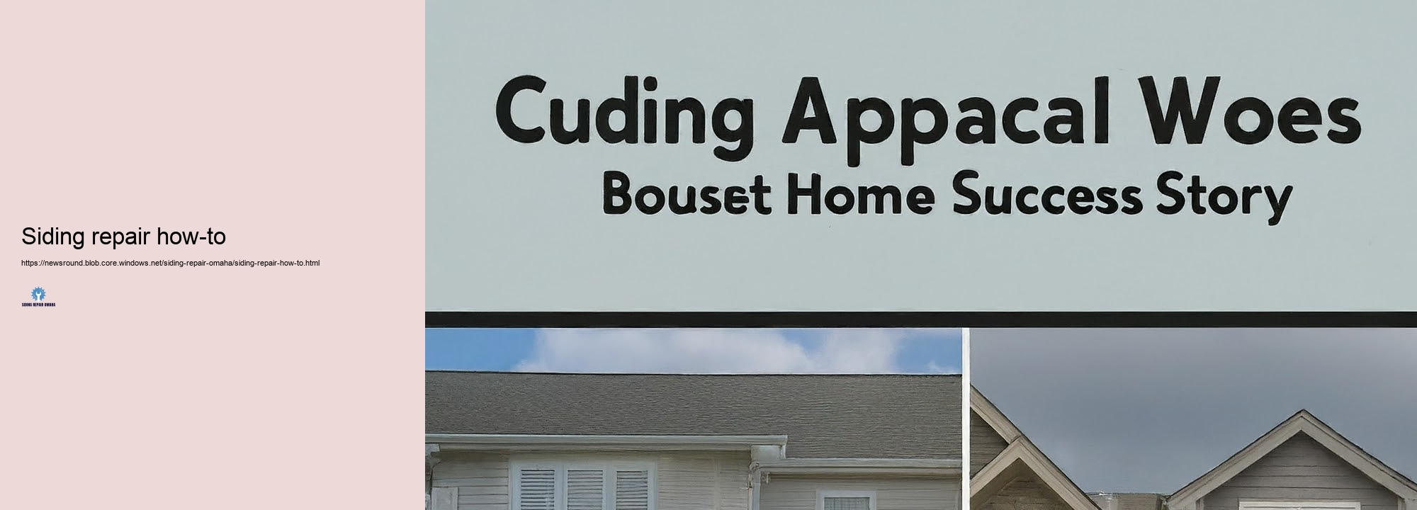Client Success Stories: Siding Repair in Omaha